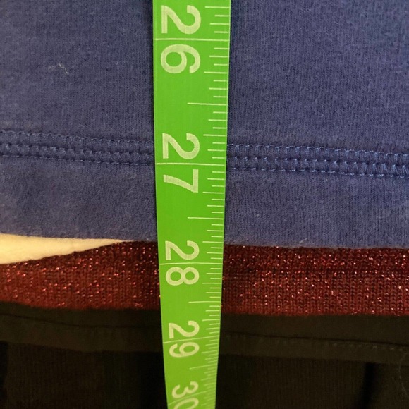 Quacker Factory Jacket Womens Sz M Blue Cotton Stretch Rhinestone Zip Up - Picture 7 of 8